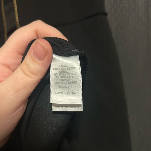 Bisou Bisou Little Black Dress Sz 2 - Picture 7 of 8